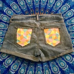 Painted shorts